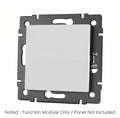 Factory Direct Selling High Quality EU Standard 10 /16Amp Electric Luxury Tempered Glass Light Wall Switch and Socket