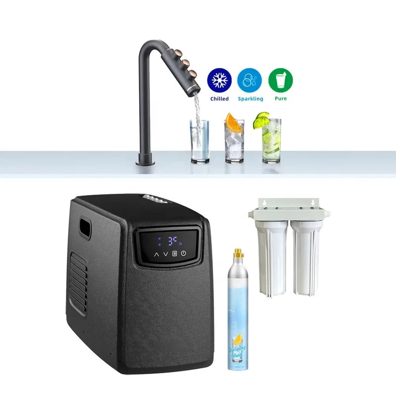 Drink In Dispenser Under Sink Chilled Sparkling Soda Beer Bar Tower Tap