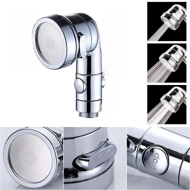 Faucet External Shower Extender Washbasin Swimming Pool Shampoo Shower Handwashing Bathroom Shower Booster Nozzle Kit