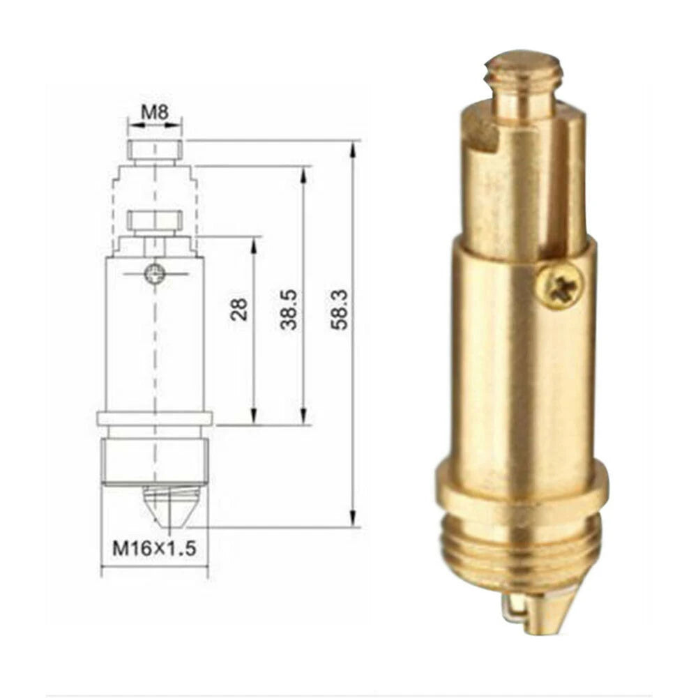 1/2pcs Replacement Basin Bath Waste Easy Pop Up Click Clack Plug Bolt Spring For Bathroon Bathtub Drain Stopper