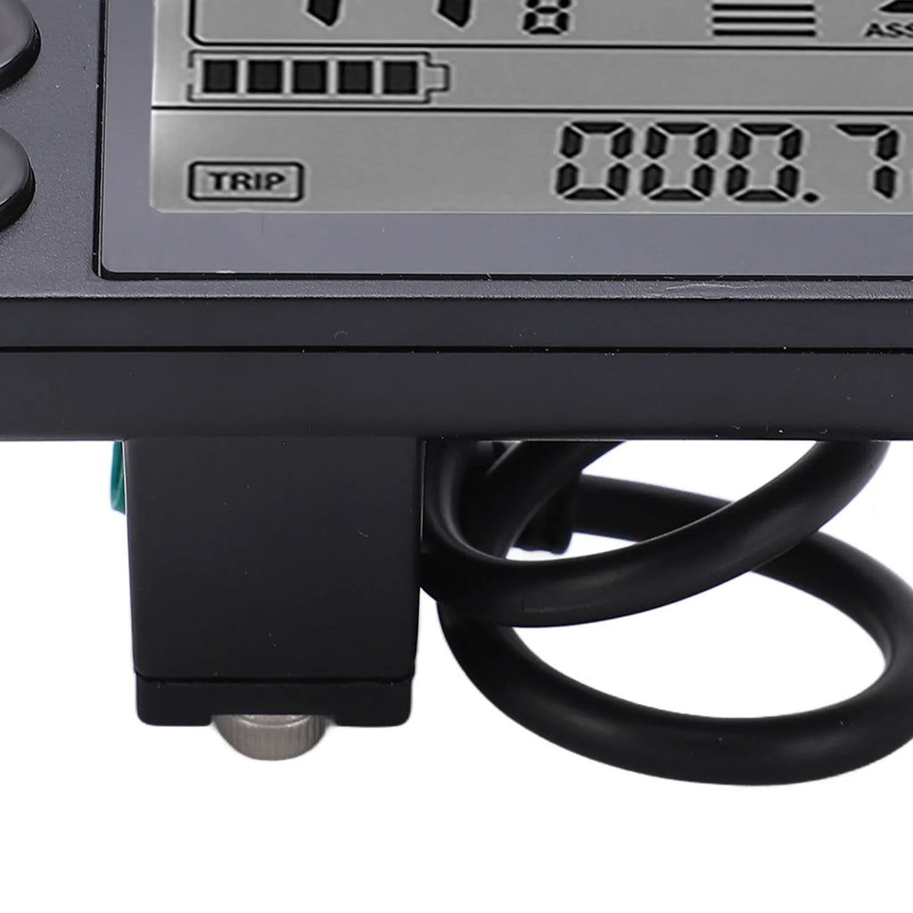 Electric Bike S866 LCD Display Electric Bicycle Display LCD Meter 24V 36V 48V Scooter Control Panel with SM/Waterproof Plug