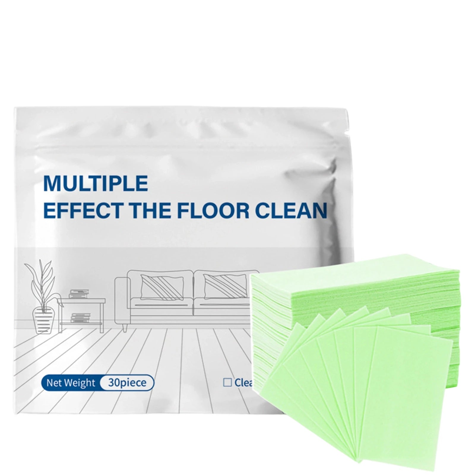 Floor Cleaner Refills Multi-Surface Deep Cleaning Sheets for Mop Deodorant Brightening Disposable Dry Wet Reusable Home Supplies