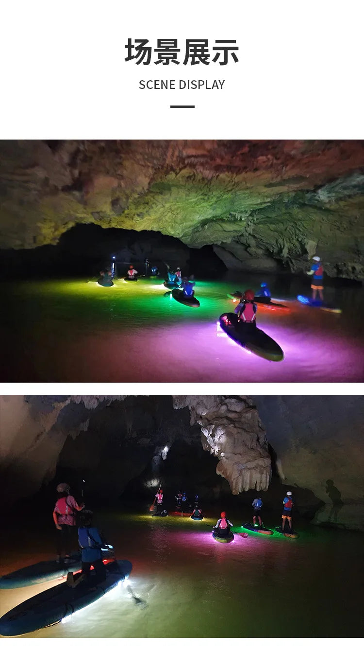 LED Light Standup Paddle Board with LED Lights / LED Light Surfboard / SUP Board