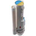 White Toilet Flush Valves  POM 2-Piece Water Tank Fittings Replacement Kit