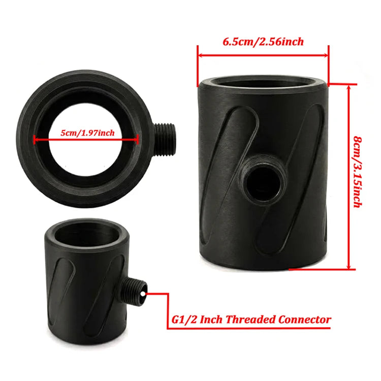 Men Shower Nozzle High Pressure Spiral Nozzle Pet Dog Cat Foot Wash Tool Circular Flushing Massage Sprayer Bathroom Shower Head