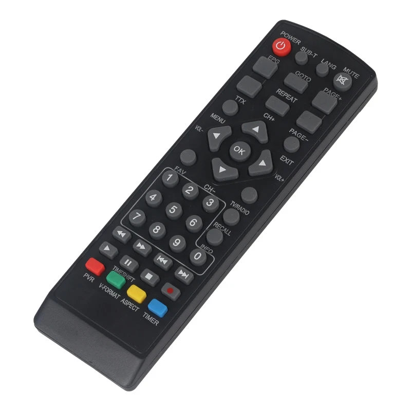 Advanced Remote for DVB-T2, Perfect for HDTV & Smart Set-top Box