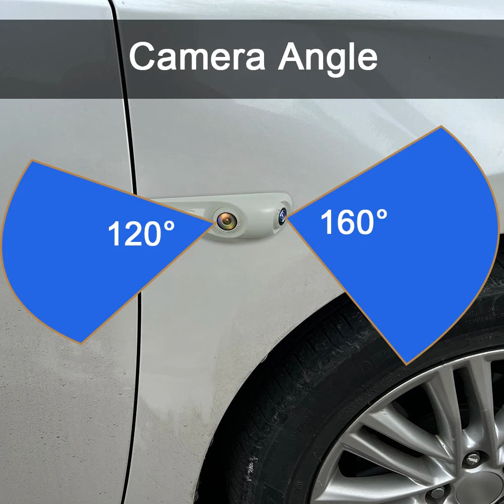 Carsanbo Motor Vehicle Dual Lens Camera Aviation Head Interface HD AHD1080P Camera Only Supports 1080 Monitor Use Car Camera