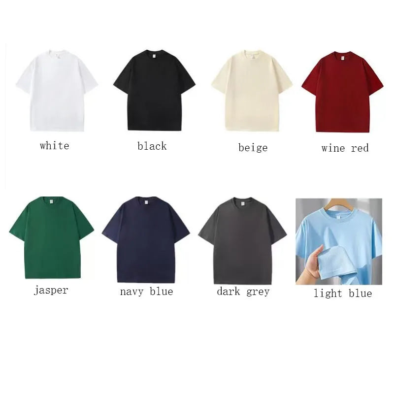 New Arrival Couple Solid  T-shirt Men Women Summer Crew Neck Short Sleeve Loose Casual Basic Plain  Blank Tee Camisetas Parejas