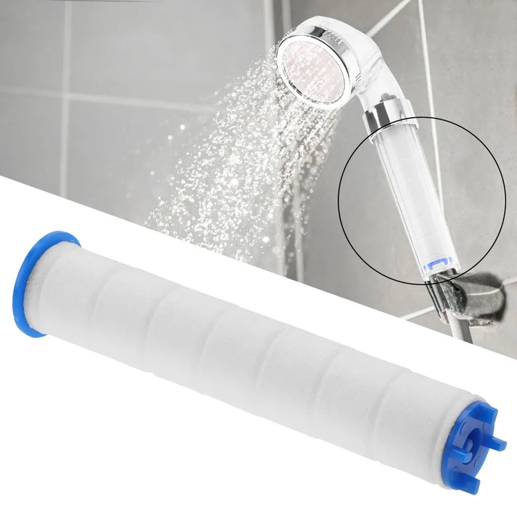 1pc / 5PCS Replacement Shower Head Cotton Filter Set Water Purification 11.5*2.5cm/4.53*0.98in For Shower Water Cleaning