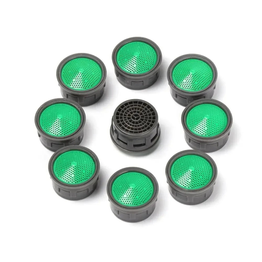 10PCS Basin Tap Filter-Tap Aerator- Faucet Plastic Insert Replacement Nozzle Filter - Faucet Flow Restrictor Replacement Parts
