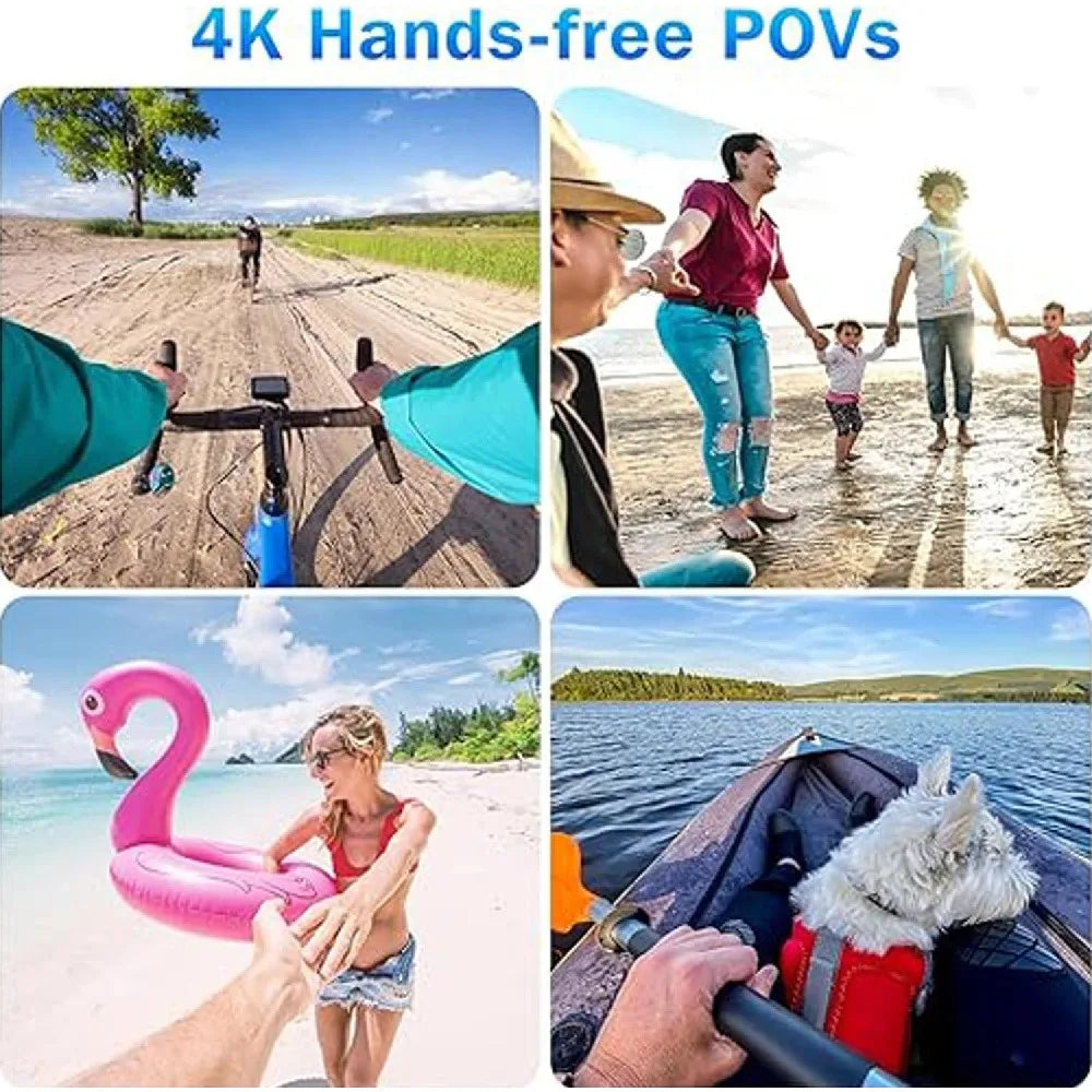 HD 4K Body Camera Mini Body Cam Audio and Video Recording 128GB Wearble Portable Camera Work Guard Travel Vlog