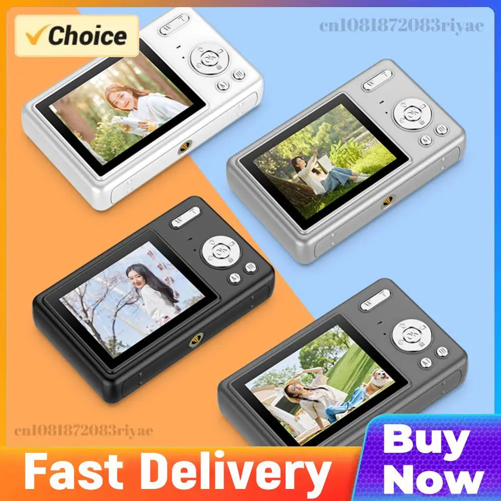 4K HD 1080P Digital Camera Anti-Shake Autofocus Vlogging Camera 2.4 Inch IPS Screen Photography Camera for Kids Adults Beginners
