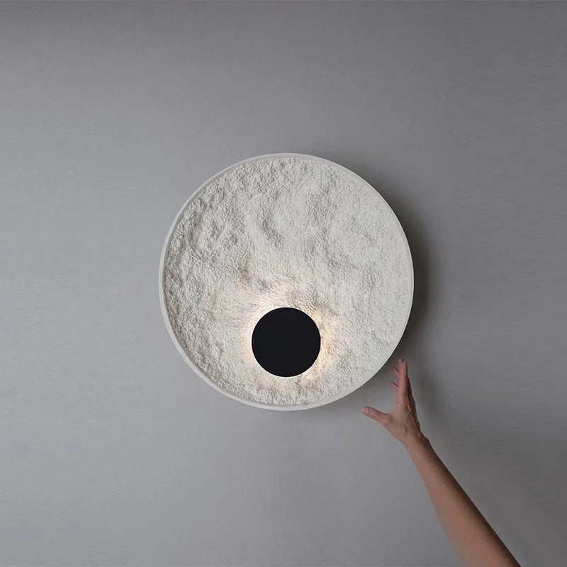 Nordic Modern Light Luxury Marble Wall Lamp Bedroom Background Led Lighting Decoration Creativity Mirror Aisle Sconce Indoor