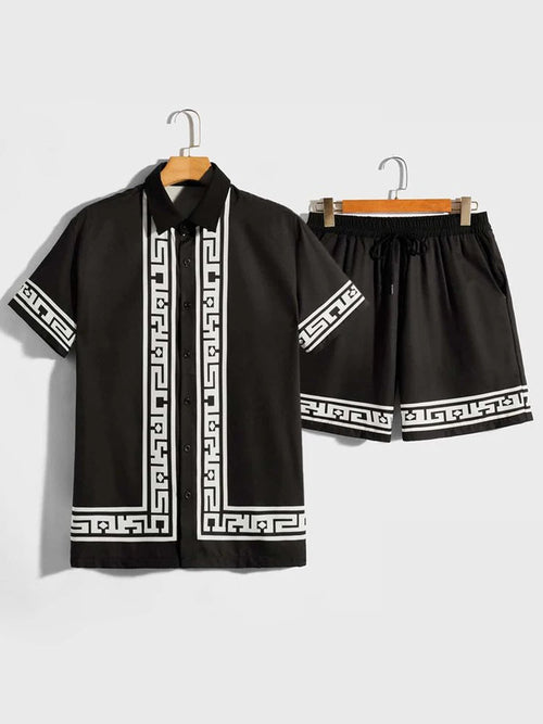 Summer Men's casual beach outfit
