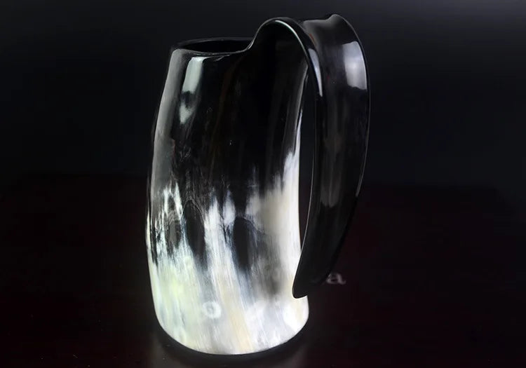 Whiskey Shot Glasses Real Horn Mugs Wine Goblet Drinking Viking Cups-Food Safety and One Year Warranty