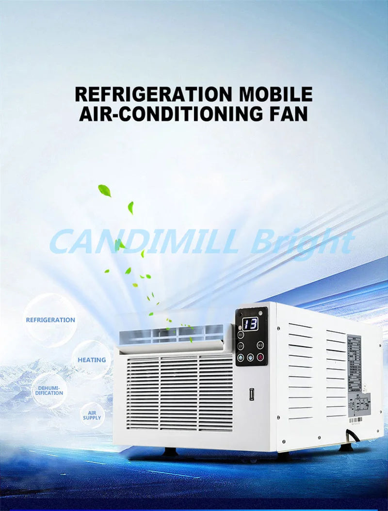 Small Air Conditioner Mobile Household Portable Floor Pet Air Conditioner Summer Necessities