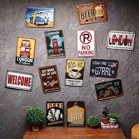 Smile You're On Camera Sign, Indoor/Outdoor sign Video Surveillance Warning Signs for Home and Business Security Camera/CCTV,