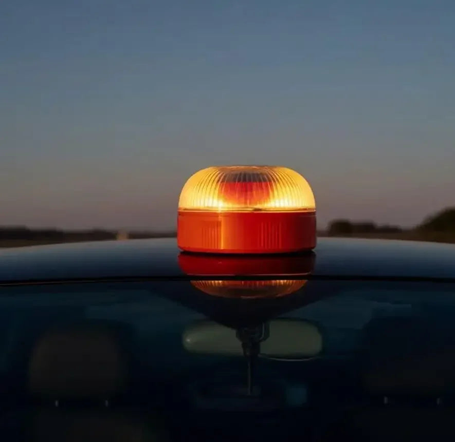 V16 LED Automotive Emergency Light Explosion Proof Flashlight Magnetic Induction Flashlight Safety Accessories