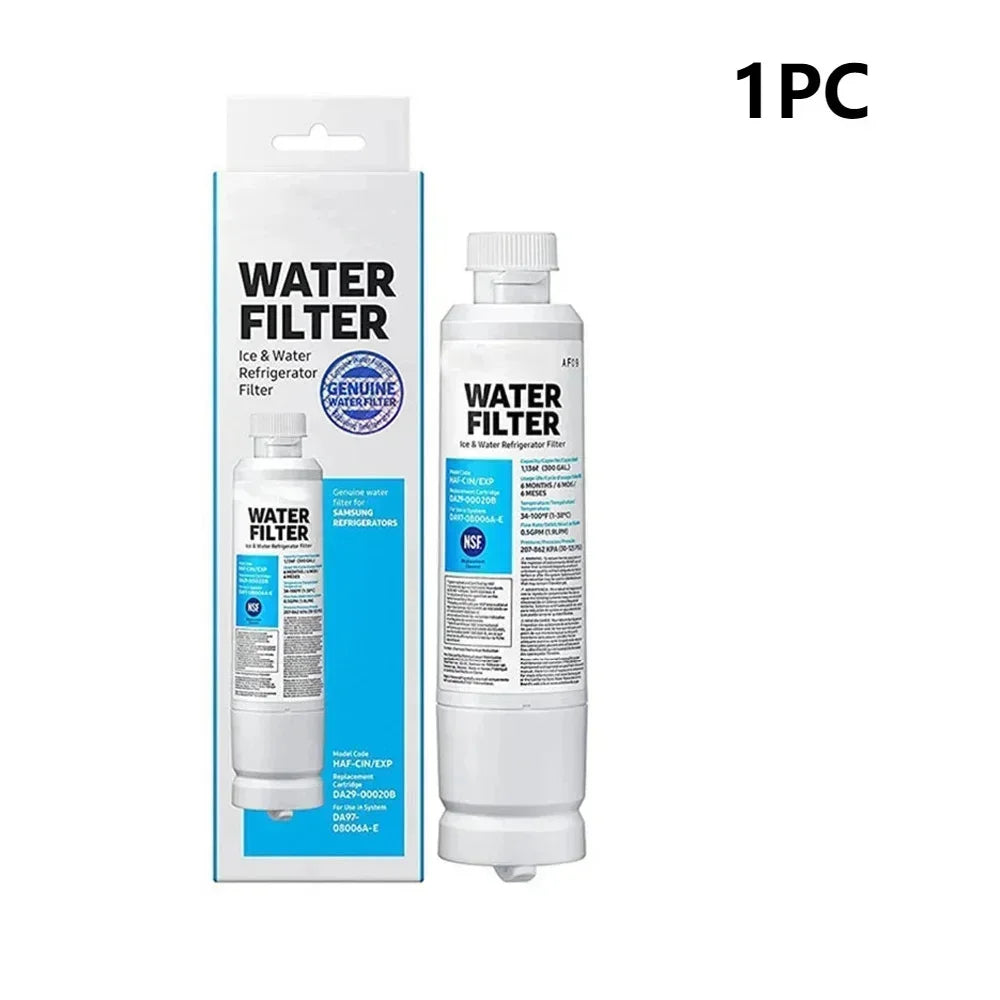 1Pcs 300GAL 1.9LPM 30-125PSI Ice Water Refrigerator Filter Element Water Filter For Use in System DA97-08006A-E HAF-CIN/EXP