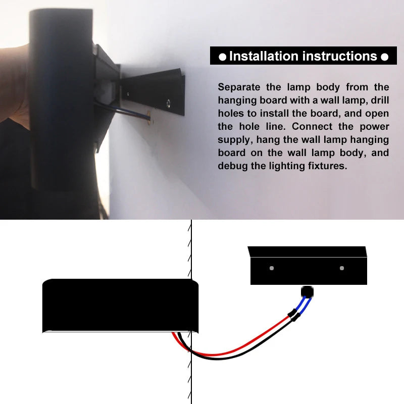 16W Remote Control Dimming Wall Lamp Aluminum Living Room Bedroom Bedside Indoor Decoration Light Home Modern LED Wall Lights