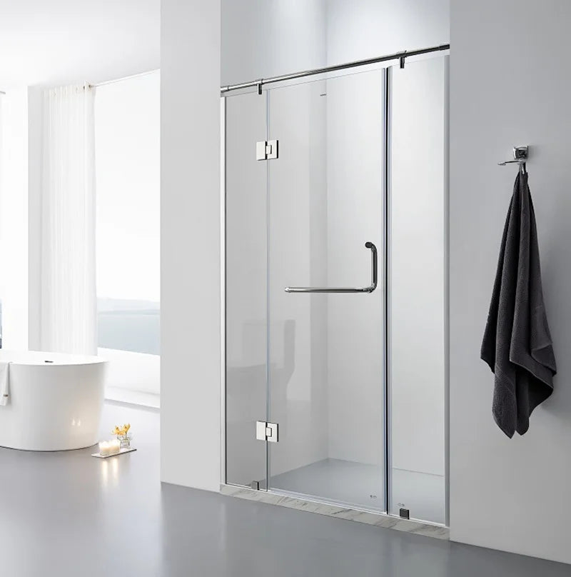 2Pcs 304 Stainless Steel Shower Enclosure Door Hinge 90 135 180 Degrees Rose Gold Matte Black Mirror Antique Bronze White