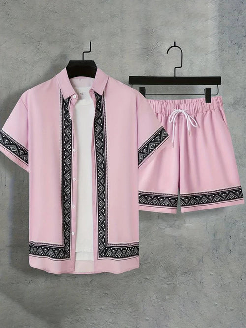 Summer Men's casual beach outfit