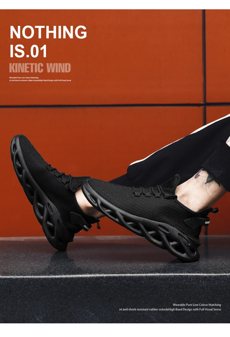 Men's Sports Sneakers Running Shoes Non-Slip Outdoor Casual Mesh Tennis Athletic Lightweight Breathable For Women Walking Shoe