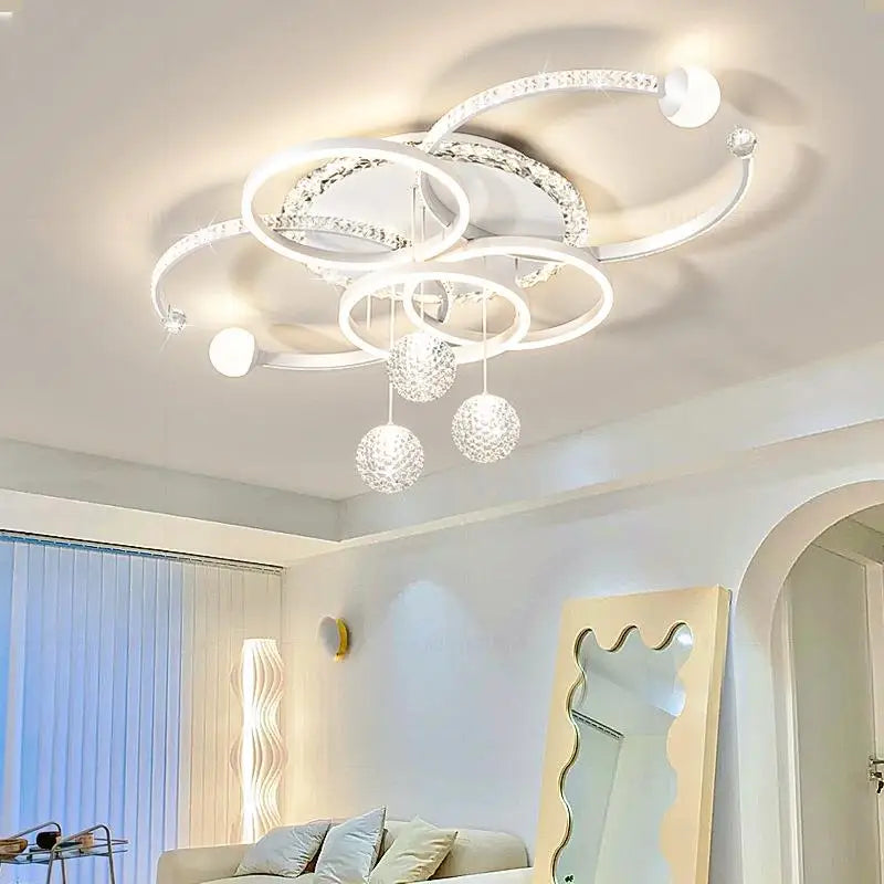 Modern Light Luxury Master Bedroom Pendant Lamp LED Creative Restaurant Lamp Villa Bedroom Interior Decoration Lighting Fixtures