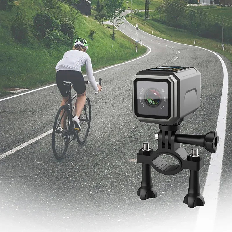 HD 4K Action Camera Wireless Wi-Fi Mini Outdoor Sports Cam Waterproof Multi-Function Cycling Recorder Wearable Helmet Cam