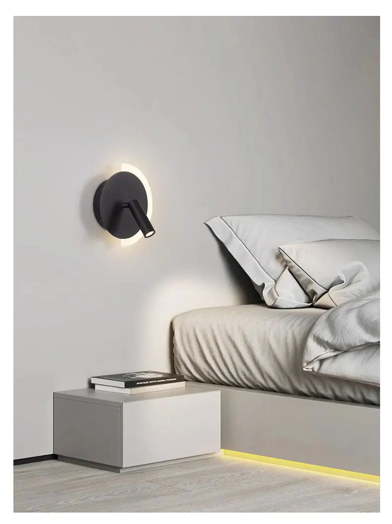 Modern Led Wall Lamp Spotlight Living Room Bedroom Reading Lighting Sconce Wall Light Stair Lamp Corridor Aisle Decor Lighting