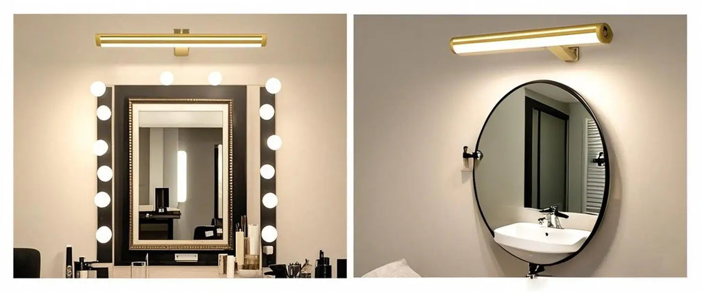 Bathroom Vanity Light Led Wall Lamp Aluminum 45cm Indoor Modern Black Wall Sconces Mirror Wall Light Painting Picture Light