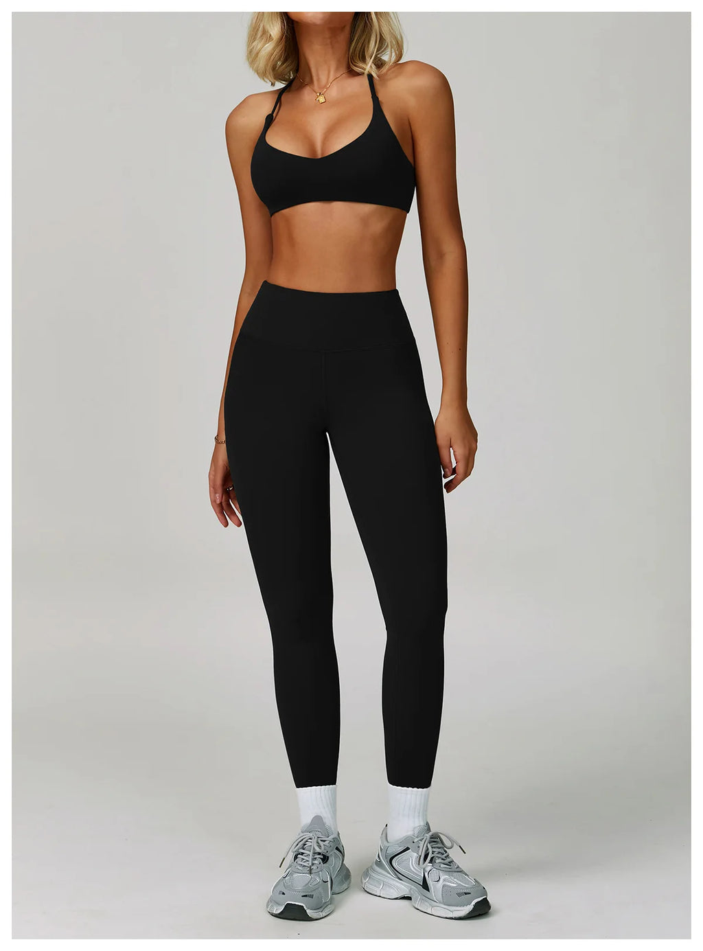 2Pcs Sets Women's Tracksuit Fitness Clothes Yoga Sets Sportswear Workout Bra High Waist Leggings Set Gym Clothing Sports Suits