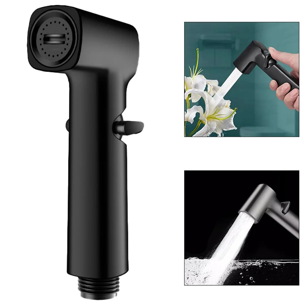 Handheld Bidet Sprayer Household Toilet Faucet Washer High-Pressure Sprayer Head Bidet Shower Kit Cleaning Watering Nozzle