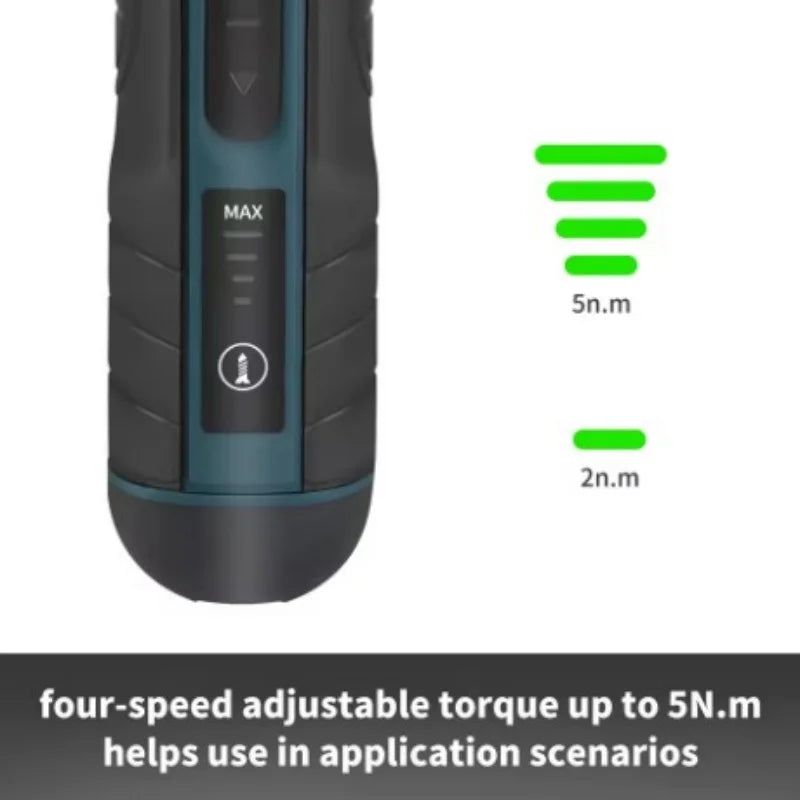 Makita Cordless Electric Screwdriver 1300mAh Rechargeable Torque Adjustable Power Drill Multi-Function Repair Disassembly Tool