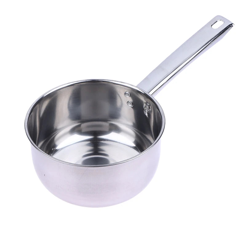 Stainless Steel Water Ladle Pan Pot Thickening Non-stick Suop Pan With Handle Or Plastic Ladle Household Kitchen Gadgets〔CC11〕
