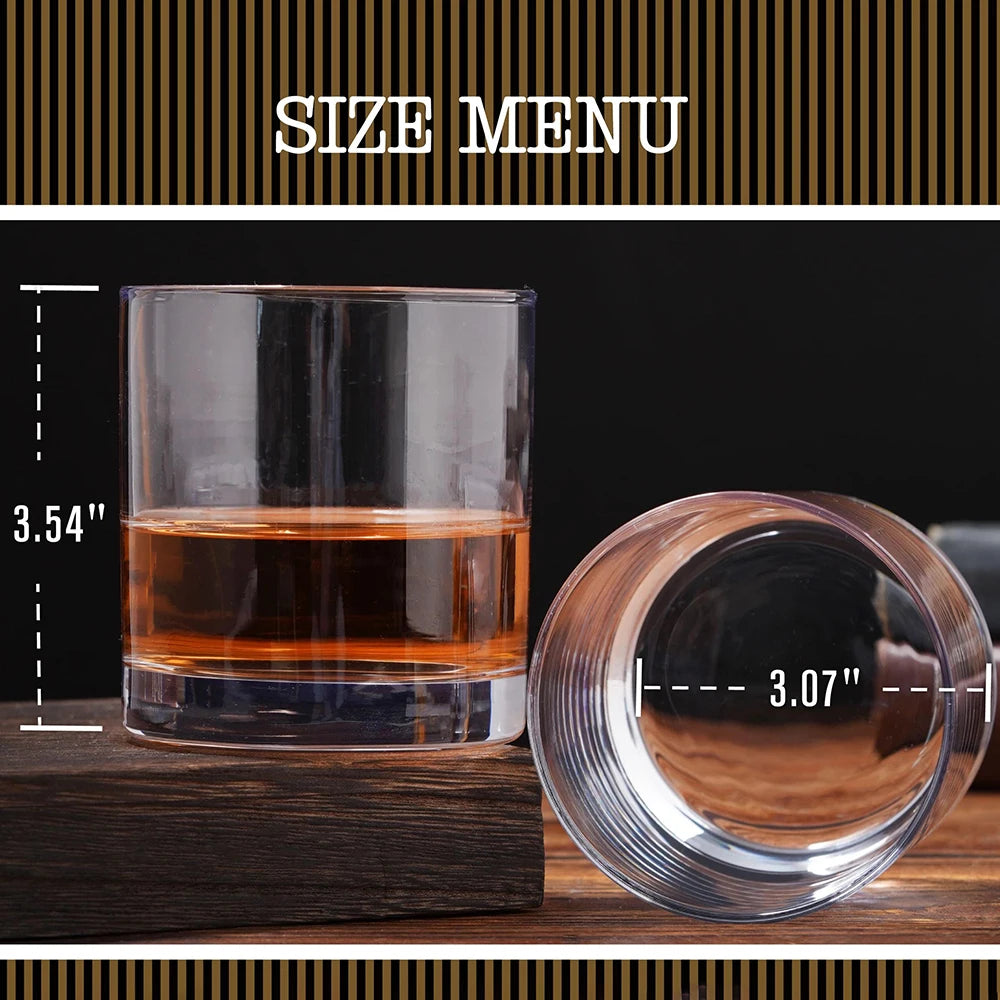 Personalized Whiskey Glasses Christmas Gift for him Custom Engraved Whiskey Glasses Barware Gift Groomsman Best Man Wedding Gift