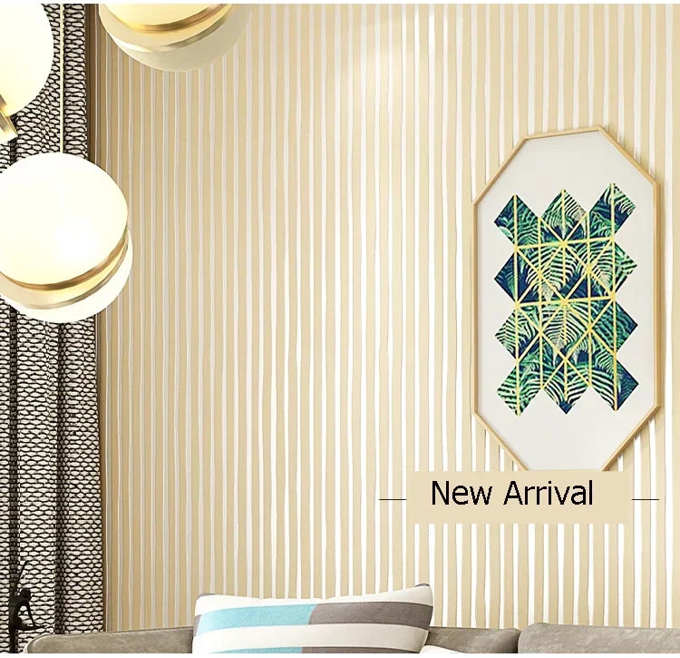 Modern Vertical Stripe Wallpaper Pink Blue Striped Living Room Decor TV Wallpapers 3d Elegant Home Decoration Wall Papers