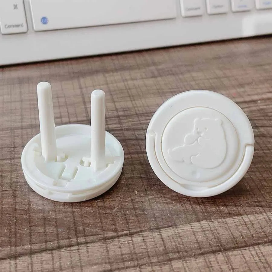 5/10pcs Baby Electrical Safety Socket Protective Cover European Standard Anti-electric Shock Socket Cover Baby Safe Protection