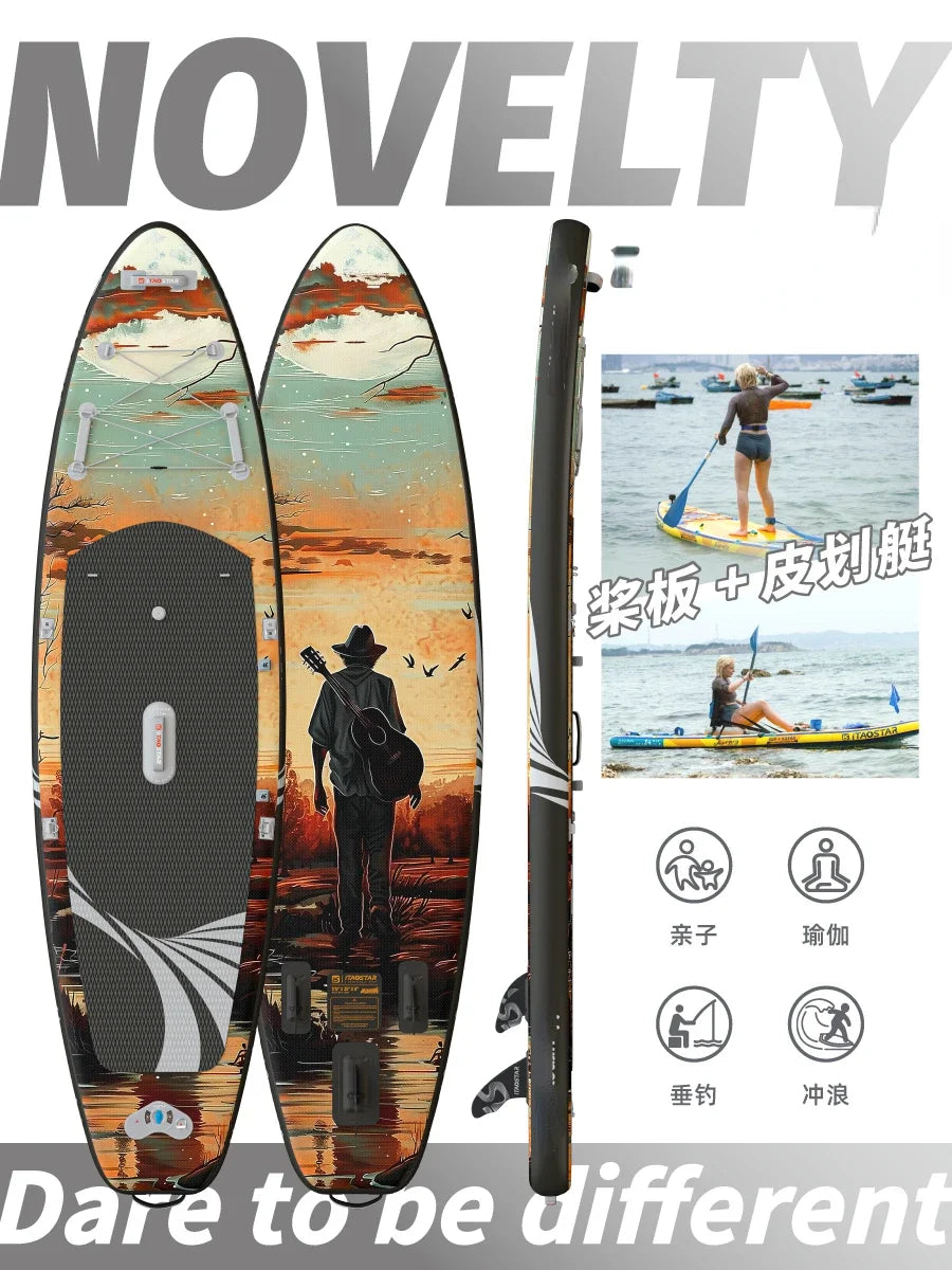 Inflatable Paddleboard SUP Surf Yoga Stand Up Paddleboard