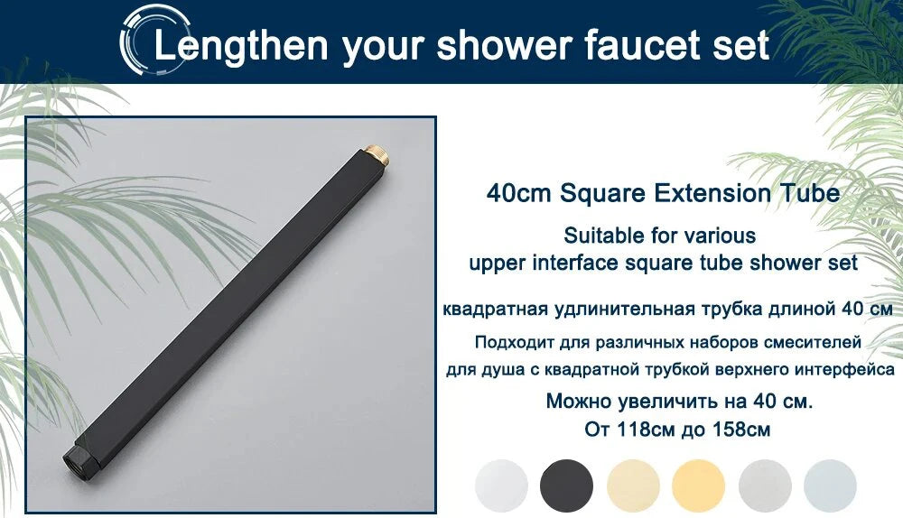 Rose Gold Piano Bathroom Shower System Solid Brass Bathroom Faucet Accessories Rain Shower Head Hot Cold Piano Shower Set