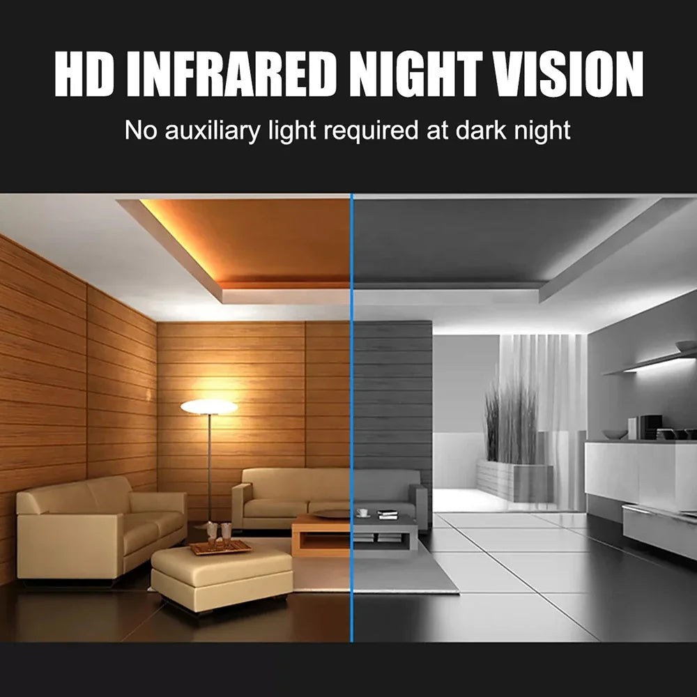 HD 4K Body Camera Mini Body Cam Audio and Video Recording 128GB Wearble Portable Camera Work Guard Travel Vlog
