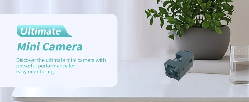 HD Mini Camera Night Vision Lightweight Portable Premium Cams Motion Detection Wireless Surveillance Camera Home Safety Security