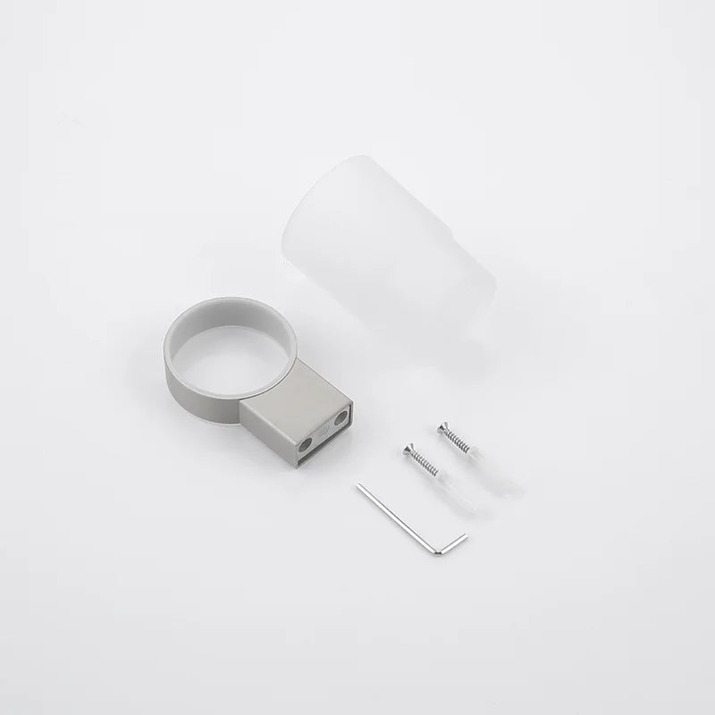 Bathroom Hardware Set Stainless Steel Bathroom Accessories Set Wall Mounted Towel Bar Towel Ring Toilet Paper Roll Holder Set