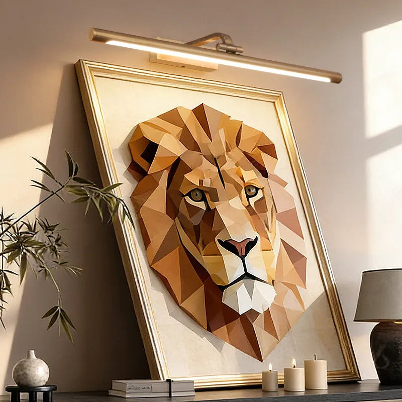 Modern LED Picture Light 180° Rotatable Wall Mounted Sconce For Painting Artwork Gallery Bathroom Mirror Vanity Lighting Fixture