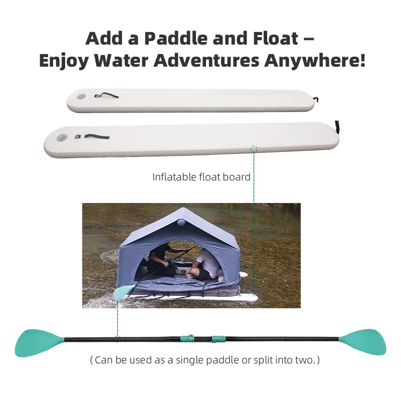 Tent Glamping Tent  Portable Glamping Outdoor Tents Rooftop 4x4 Camping Suv Car Portable Inflatable Roof Top