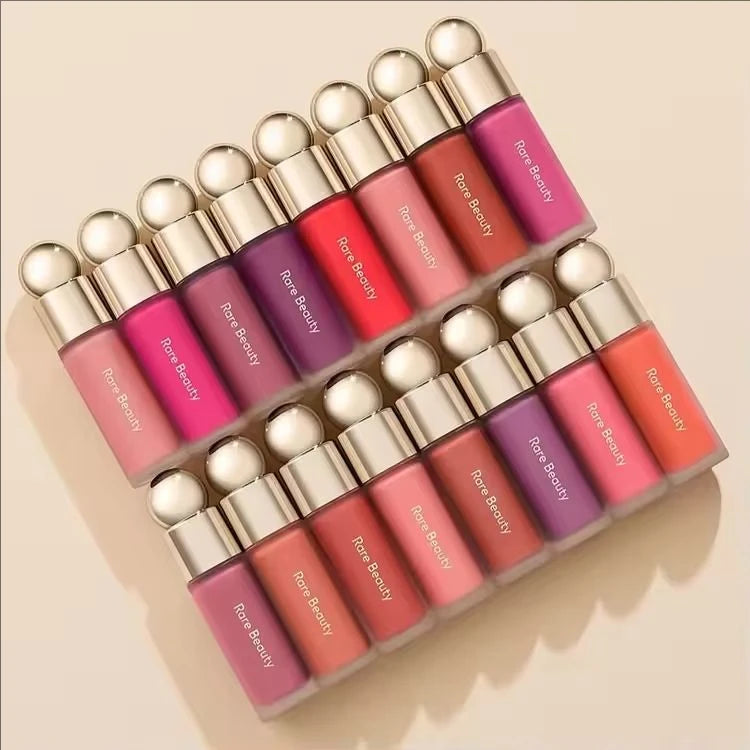 Brand Beauty Liquid Blush Lipstick Eyes Cheek Blusher Waterproof Mositure Face Contour Shadow Liquid Lip Gloss Plump Cosmetics