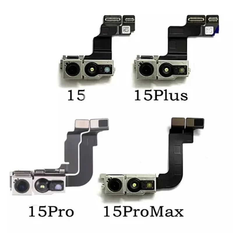 Back Main Rear Camera Front Facing Camera For iPhone 14 15 Pro Max/14 15 Plus 14pro 15Pro With Flash Module Sensor Flex Cable