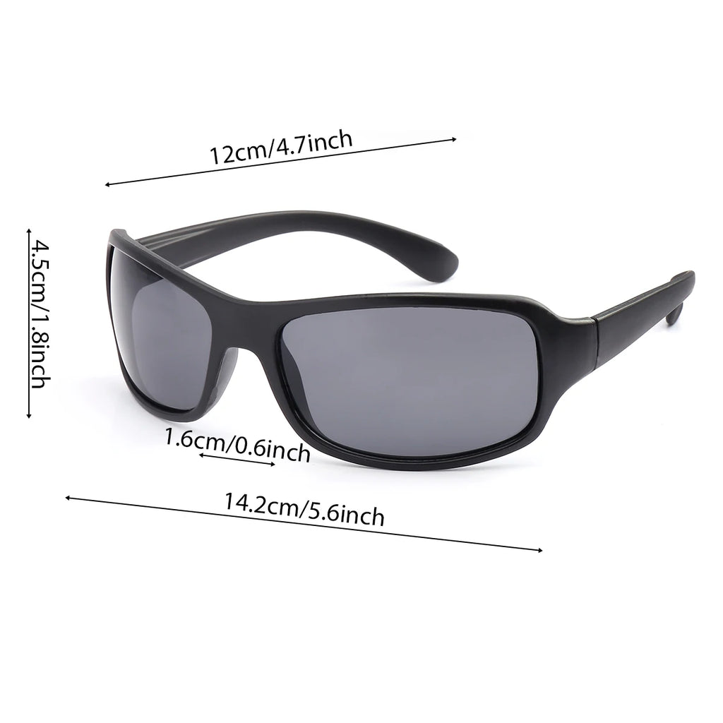 Driving Glasses for Men and Women Night Anti Reflective Night Vision Glasses Windproof Beach Sunglasses and Sports Glasses