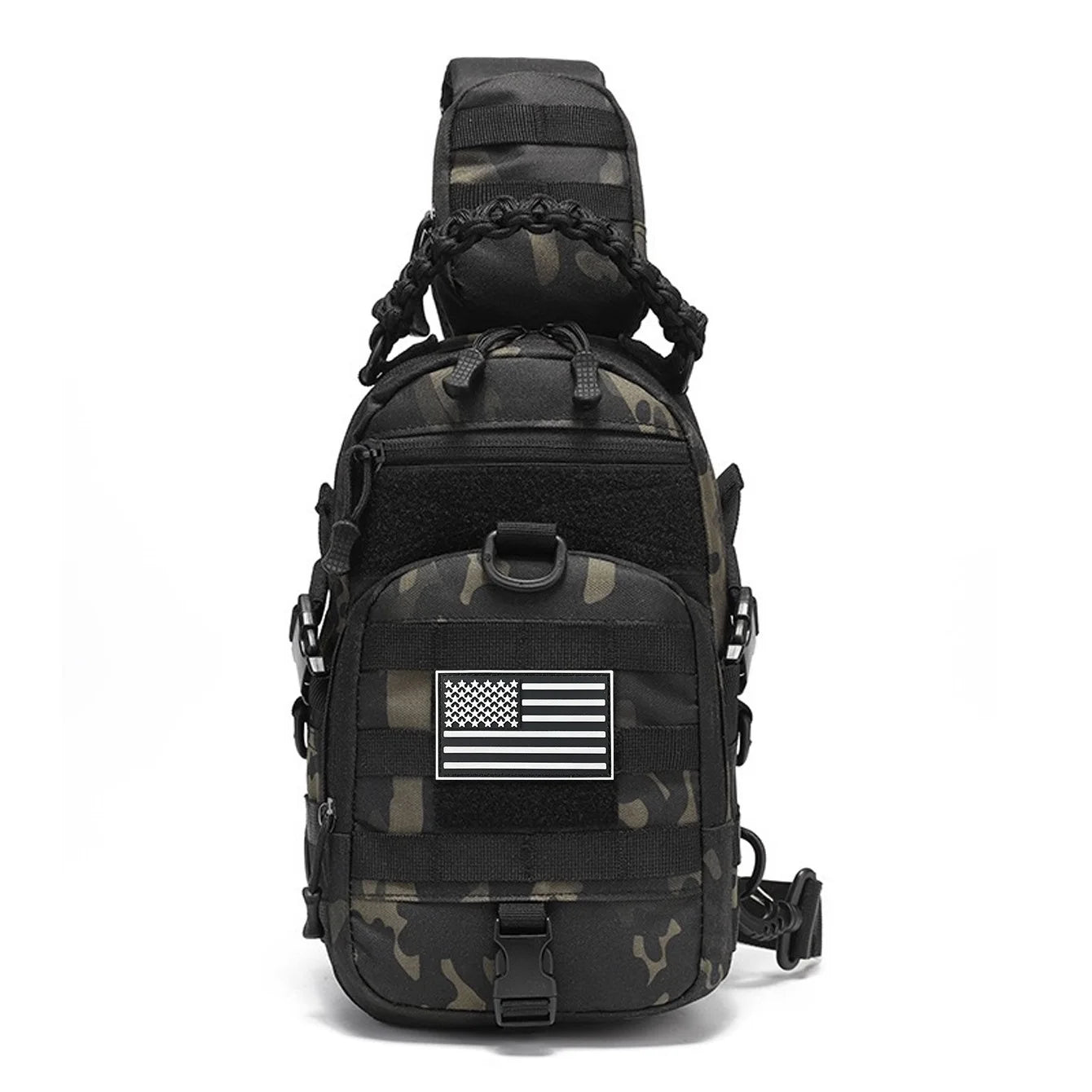 Outdoor Sports Multi functional Chest Bag Lightweight and Large Capacity Running Fitness Travel Portable Chest Backpack