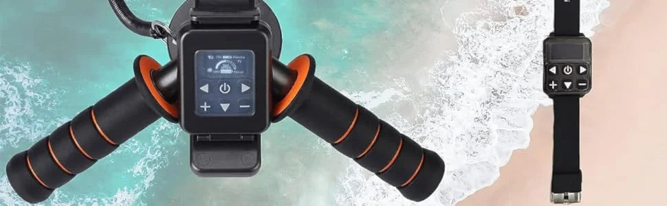 Camolech Electric Underwater Scooter 500W 40M Free Diving Snorkeling Sea Scooter Brushless Motor 60mins